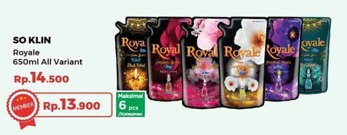 Promo Harga So Klin Royale Parfum Collection All Variants 650 ml - Yogya