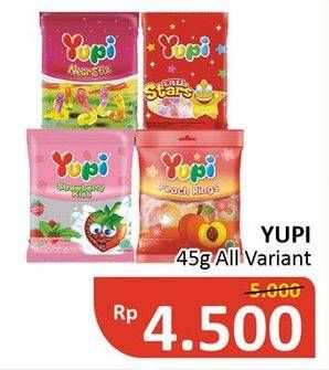 Promo Harga YUPI Candy All Variants 45 gr - Alfamidi