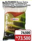 Promo Harga Alfamidi Beras Setra Ramos 5000 gr - Alfamidi