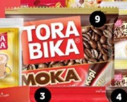 Promo Harga Torabika Tora Moka per 10 sachet 25 gr - Carrefour