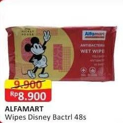 Promo Harga Alfamart Tisu Basah Disney 48 sheet - Alfamart