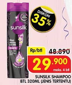 Promo Harga Sunsilk Shampoo 320 ml - Superindo