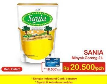 Promo Harga SANIA Minyak Goreng 2 ltr - Indomaret