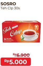 Promo Harga Sosro Teh Celup per 30 pcs 2 gr - Alfamart