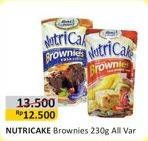 Promo Harga Nutricake Instant Cake Brownies All Variants 230 gr - Alfamart