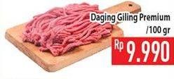 Promo Harga Daging Giling Sapi Premium per 100 gr - Hypermart