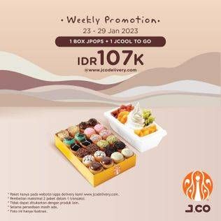 Promo Harga JCO JPOPS  - JCO