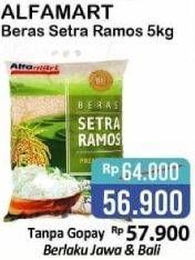 Promo Harga Alfamart Beras Setra Ramos 5 kg - Alfamart