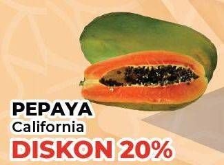 Promo Harga Pepaya California  - Yogya