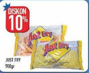 Promo Harga JUST FRY French Fries 900 gr - Hypermart