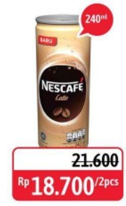 Promo Harga Nescafe Ready to Drink per 2 kaleng 240 ml - Alfamidi