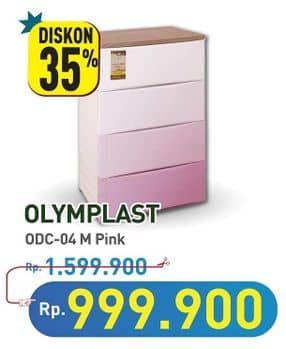 Promo Harga Olymplast ODC 04-M Pink  - Hypermart