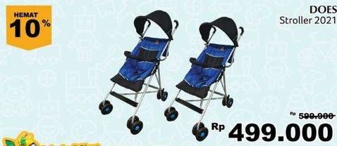 Promo Harga DOES Baby Stroller 2021  - Giant