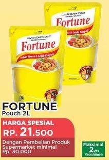 Promo Harga FORTUNE Minyak Goreng 2 ltr - Yogya