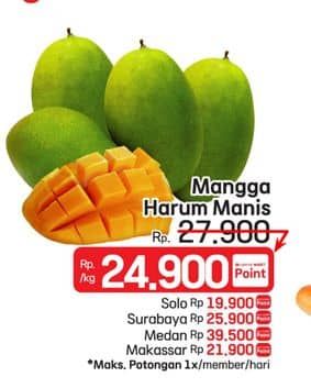 Promo Harga Mangga Harum Manis  - LotteMart