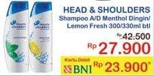 Promo Harga Shampoo 300/330ml  - Indomaret