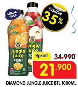 Promo Harga Diamond Jungle Juice All Variants 1000 ml - Superindo