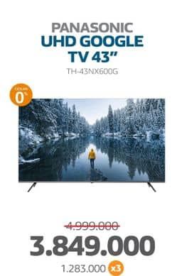 Promo Harga Panasonic TV LED TH-43NX600G  - Electronic City