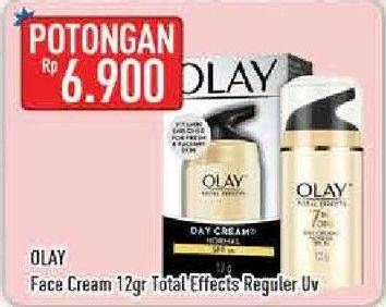 Promo Harga OLAY Total Effects 7 in 1 Anti Ageing Day Cream 12 gr - Hypermart