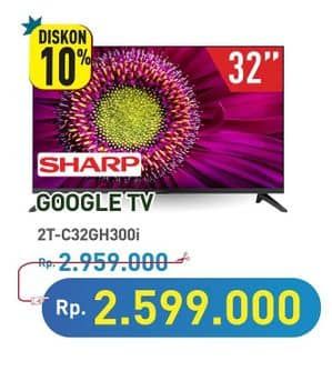 Promo Harga Sharp  2T-C32GH3000I  - Hypermart