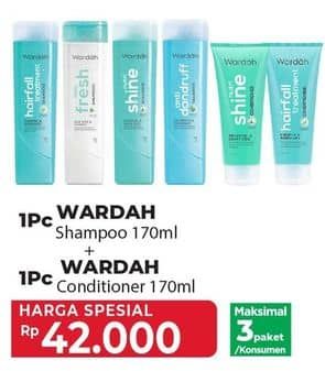 Harga Wardah Shampoo + Conditioner