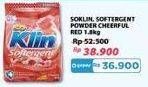 Promo Harga So Klin Softergent Cheerful Red 1800 gr - Indomaret