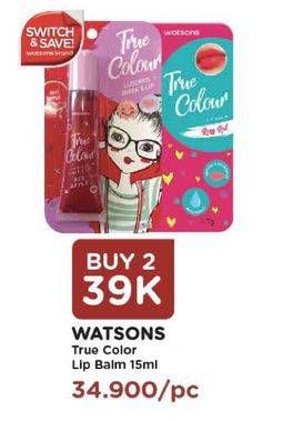 Promo Harga WATSONS True Color Cheek & Lip 15 ml - Watsons