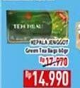 Promo Harga Kepala Djenggot Teh Celup Green Tea Premium, Green Tea Super 60 gr - Hypermart