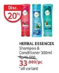Promo Harga Herbal Essence Shampoo & Conditioner  - Guardian