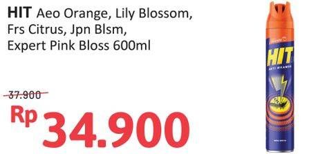 Hit Aeo Orang, Lily Blossom, Frs Citrus, Jpn Blsm, Expert Pink Bloss 600ml