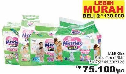 Promo Harga Merries Pants Good Skin S40, M34, L30, XL26  - Giant