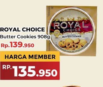 Promo Harga Danish Royal Choice Butter Cookies 908 gr - Yogya