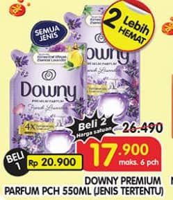 Promo Harga Downy Premium Parfum 550 ml - Superindo