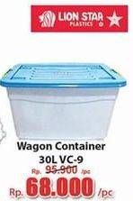 Promo Harga Lion Star Wagon Container VC-9 30000 ml - Hari Hari