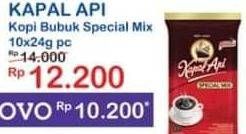 Promo Harga Kapal Api Kopi Bubuk Special Mix per 10 sachet 25 gr - Indomaret