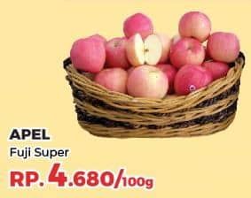 Promo Harga Apel Fuji Super per 100 gr - Yogya