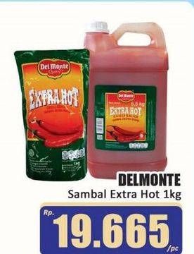 Promo Harga Del Monte Sauce Extra Hot Chilli 1000 gr - Hari Hari