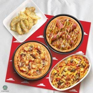 Promo Harga PIZZA HUT Paket Triple Meriah  - Pizza Hut