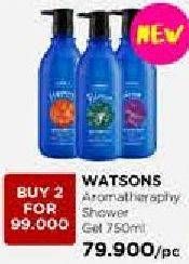 Promo Harga WATSONS Shower Gel per 2 botol 750 ml - Watsons