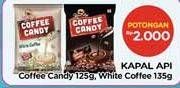 Promo Harga KAPAL API Candy Original, White Coffee 125 gr - Alfamidi