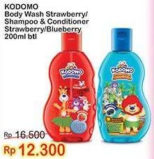 Promo Harga KODOMO Gel Shampoo/ Body Wash 200ml  - Indomaret