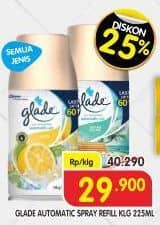 Promo Harga Glade Matic Spray Refill All Variants 225 ml - Superindo