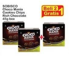 Promo Harga CHOCO MANIA Choco Chip Cookies Rich Choco  - Indomaret