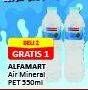 Promo Harga Alfamart Air Mineral 550 ml - Alfamart