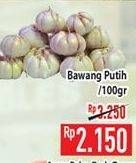 Promo Harga Bawang Putih per 100 gr - Hypermart