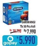 Promo Harga Sariwangi Teh Asli 50 pcs - Hypermart