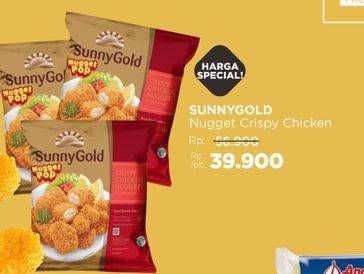 Promo Harga Sunny Gold Chicken Crispy Crunch 500 gr - LotteMart