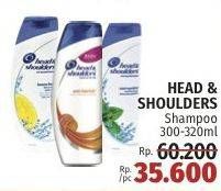 Promo Harga Head & Shoulders Shampoo 300 ml - LotteMart