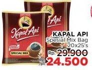 Promo Harga Kapal Api Kopi Bubuk Special Mix per 20 sachet 25 gr - LotteMart