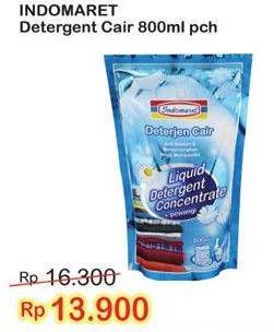 Promo Harga INDOMARET Detergent Cair 800 ml - Indomaret